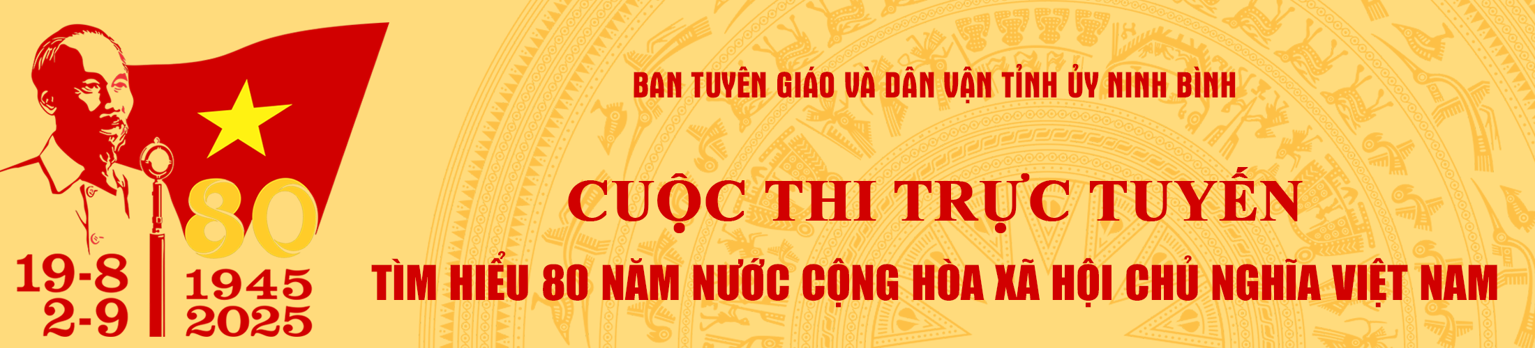 Cuộc thi trực tuyến tìm hiểu 80 năm nước Cộng hòa Xã hội Chủ nghĩa Việt Nam
